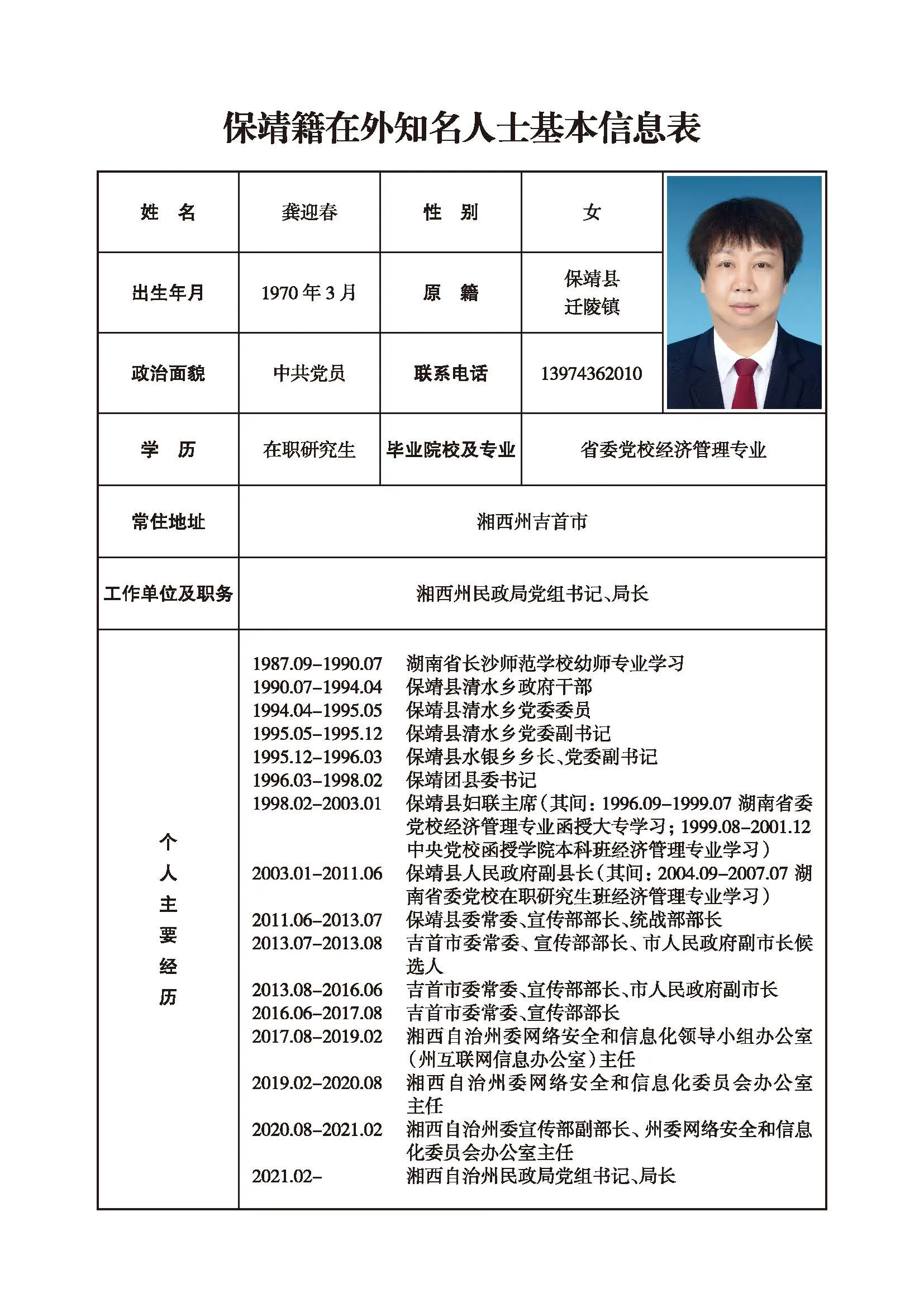 龚迎春(图1)