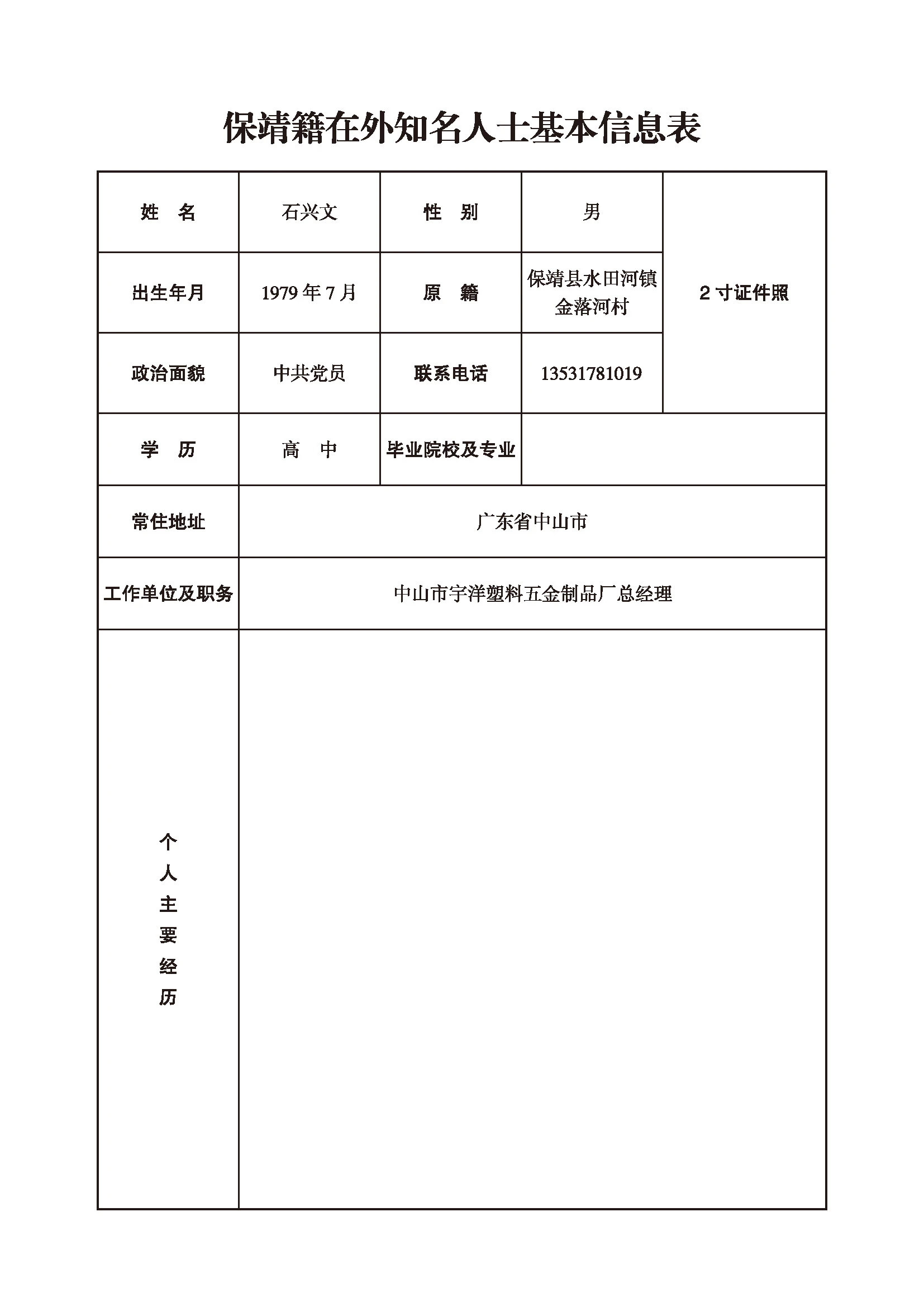 石兴文(图1)