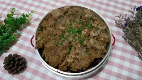 紫薯粉蒸肉