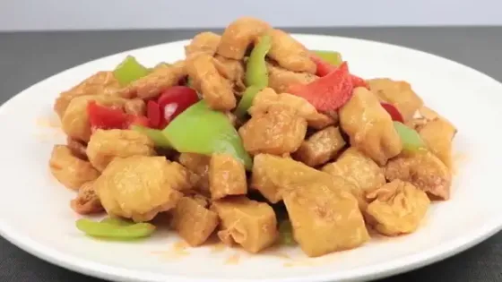 家常烧豆泡