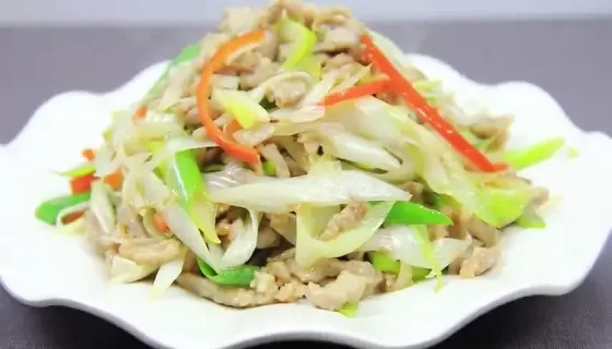 葱爆肉丝