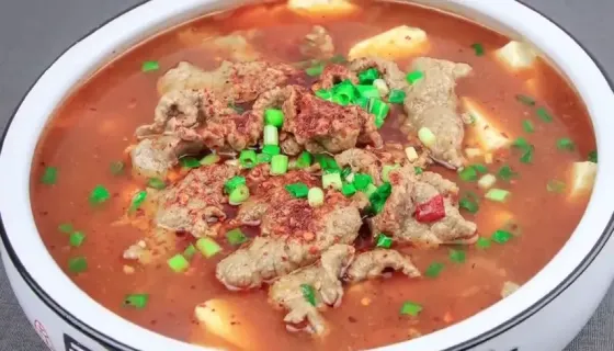 豆花牛肉