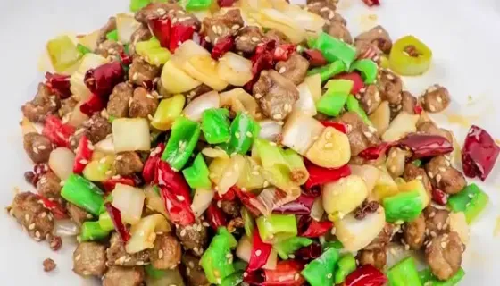 风味牛肉粒